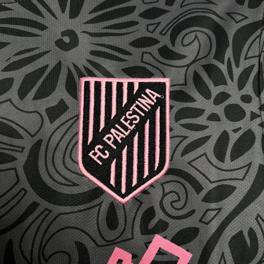 Palestine Maillot Concept Noir/Rose
