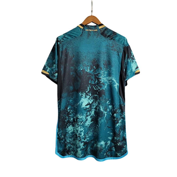 Allemagne Maillot – Édition Artistique "Noire & Turquoise"
