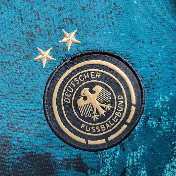 Allemagne Maillot – Édition Artistique "Noire & Turquoise"