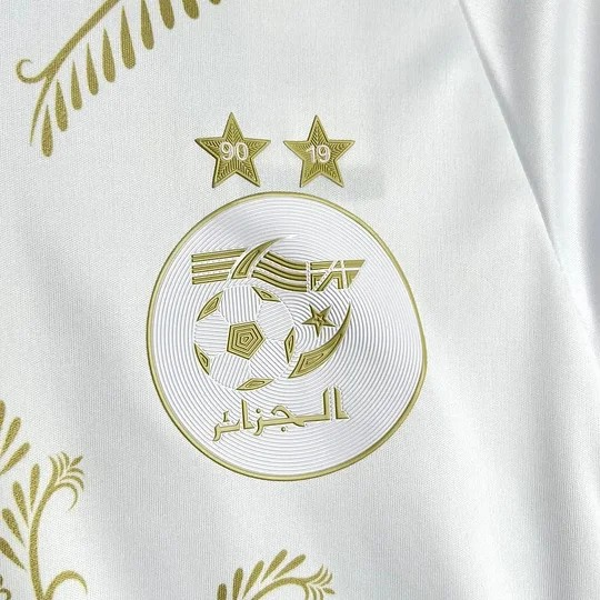 Algérie Maillot Concept "Blanc & Doré" 2025/2026
