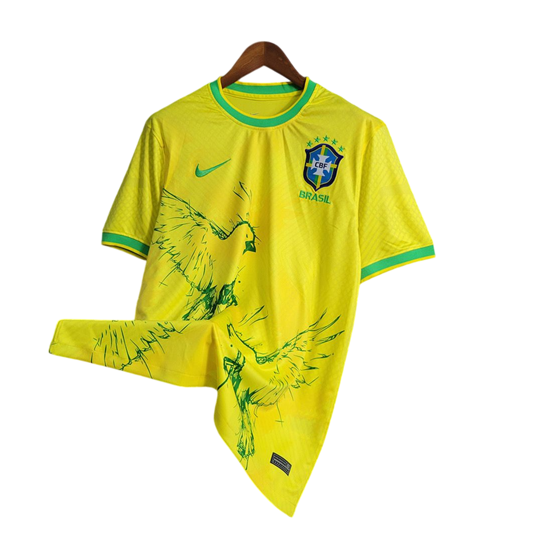 Brésil Maillot Concept Éditon "Oiseau" Jaune