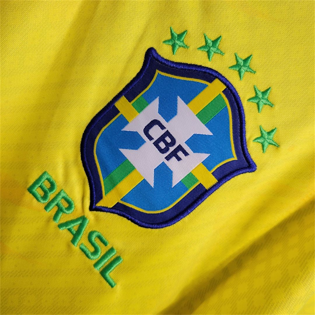 Brésil Maillot Concept Éditon "Oiseau" Jaune