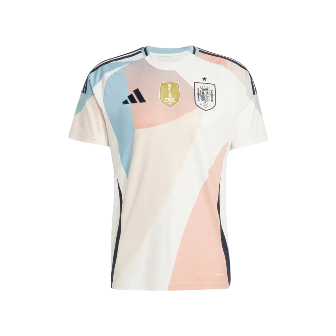 Espagne Maillot Concept Extérieur "Blanc, Bleu Ciel & Corail" 2025/2026