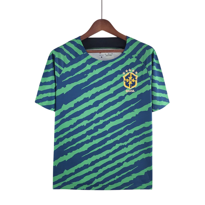 Brésil Maillot Concept Édition Spéciale "Bleu & Vert" 2022