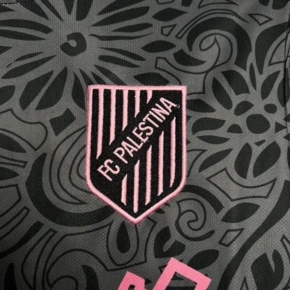 Palestine Maillot Concept Noir/Rose