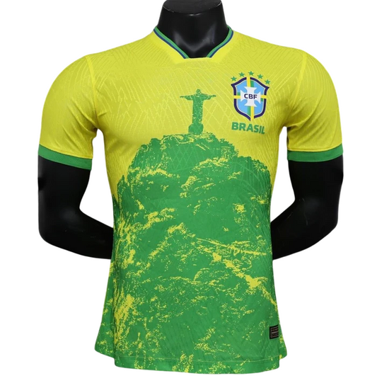 Brésil Maillot Concept Édition Spéciale "Jaune & Vert" 2023 2024