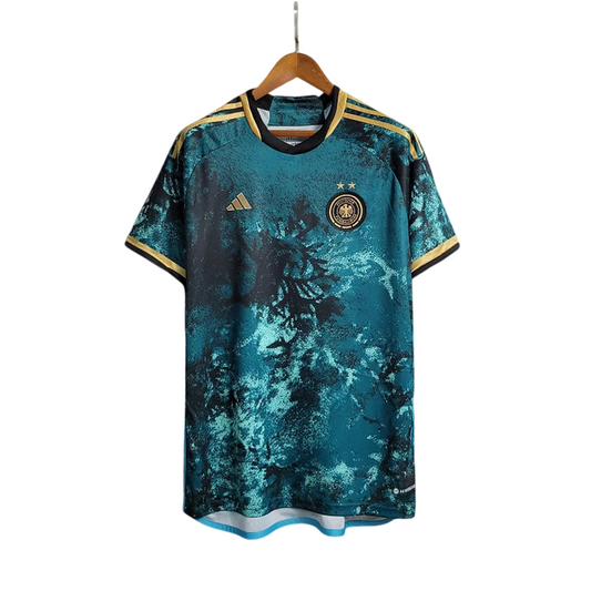 Allemagne Maillot – Édition Artistique "Noire & Turquoise"