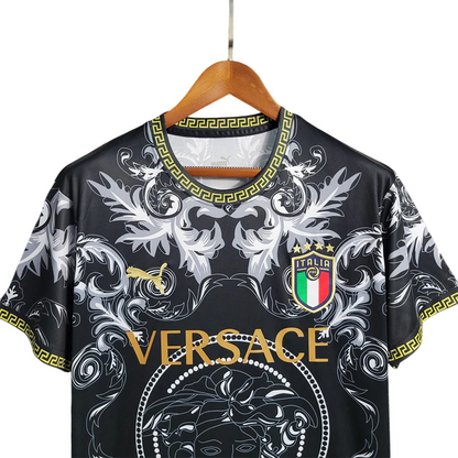 Italie Maillot Concept Édition Limitée "Noir" 2023/2024