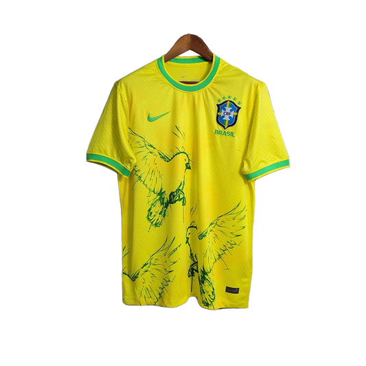 Brésil Maillot Concept Éditon "Oiseau" Jaune