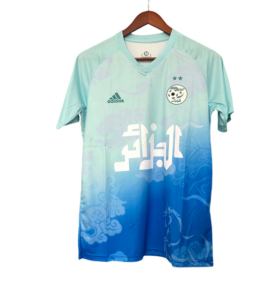 Algérie Maillot Concept "Bleu & Cyan" 2025