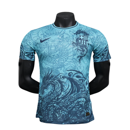 Barcelone Maillot Concept Dragon Bleu 2025/2026