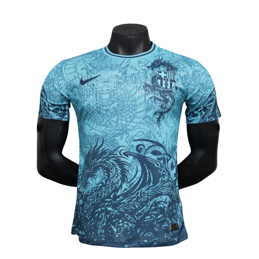 Barcelone Maillot Concept Dragon Bleu 2025/2026