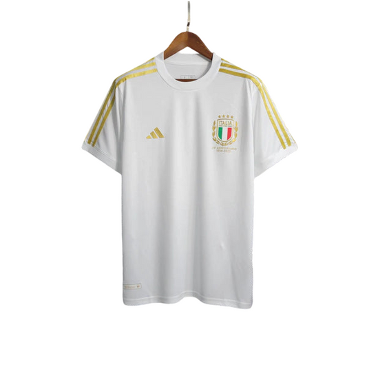 Italie Maillot Concept "Blanc & Doré"