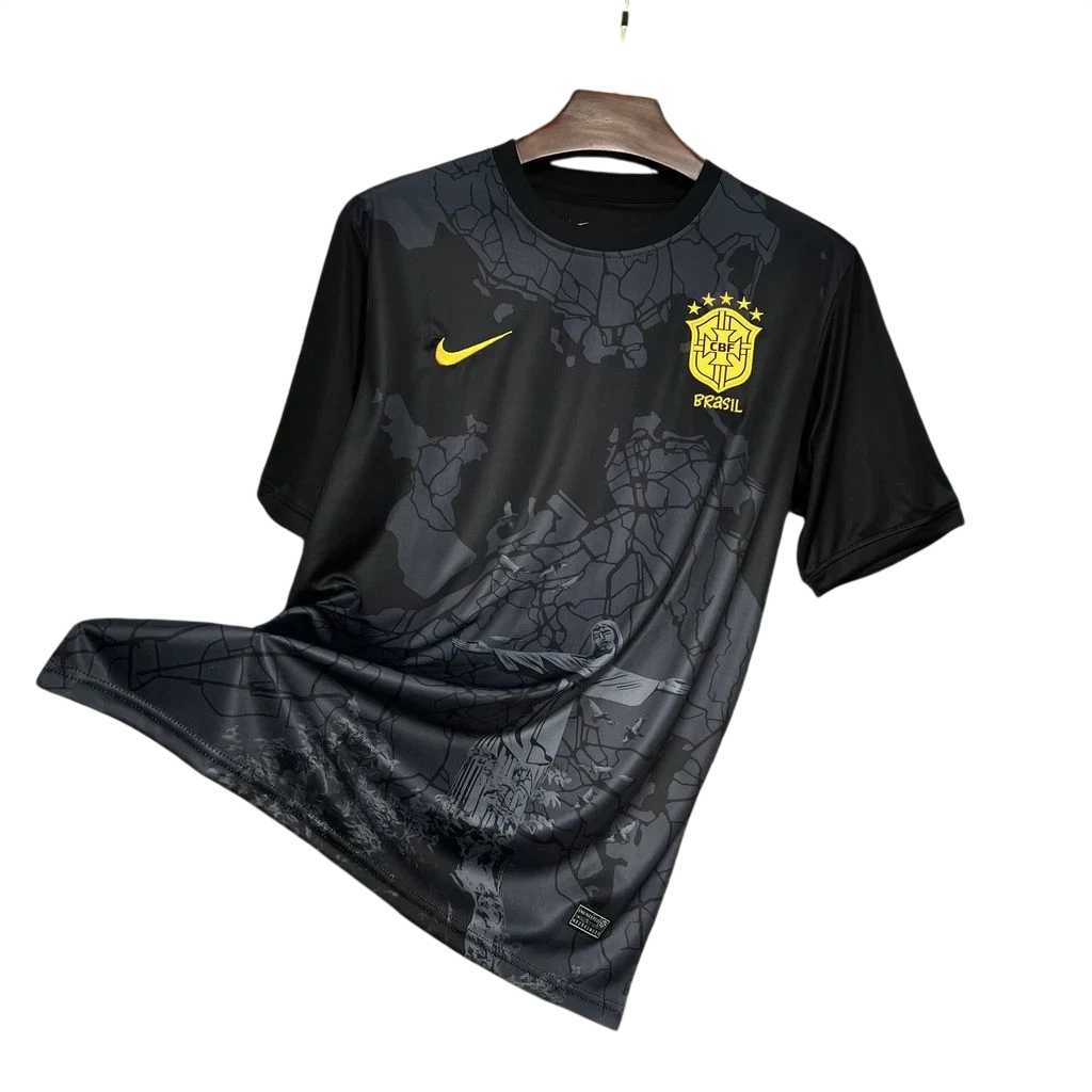 Brésil Maillot Concept "Noir" 2025
