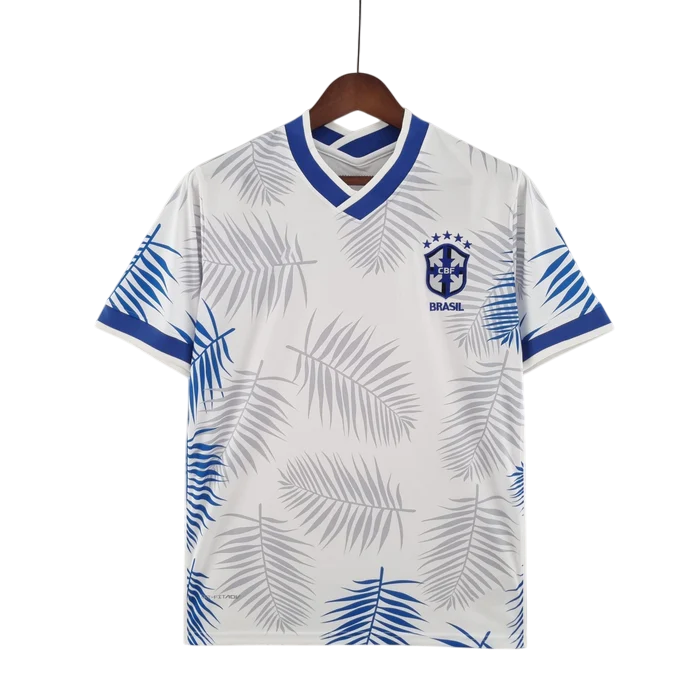 Brésil Maillot Concept Édition Spéciale "Blanc & Bleu"