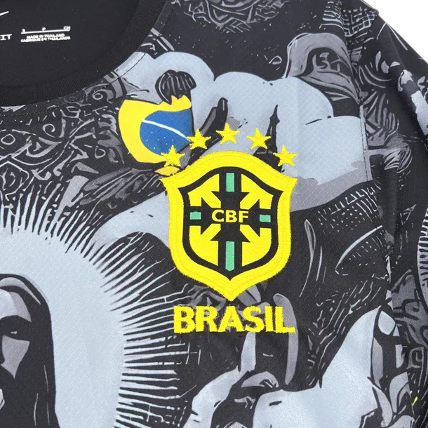 Brésil Maillot Concept "Noir" 2025