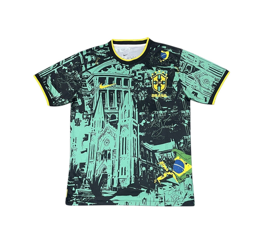 Brésil Maillot Concept Édition Spécial "Vert & Noir"